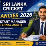 Sri Lanka Cricket Vacancies 2026 – Assistant Manager (Internal Audit)