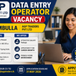 Data Entry Operator Vacancy – Dambulla (AGP Traders Pvt Ltd) 2026